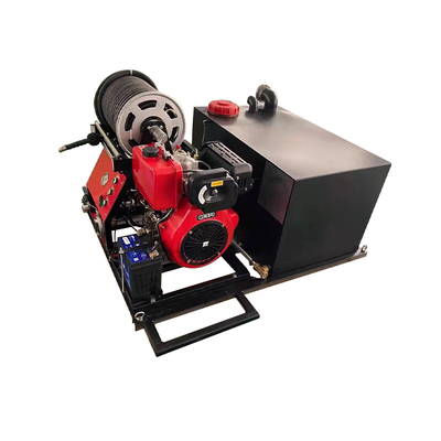 Top Quality Fire Truck Equipment 150 Bar High Pressure Skid Mounted Water Mist Fire Suppression Diesel Fire Fighting Pump QXWL120/25Because-C